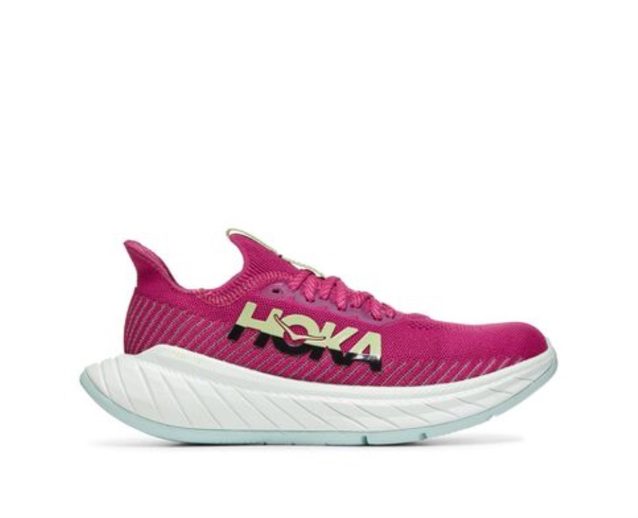 Hoka Carbon X 3 Fesztivál Fukszia Fekete